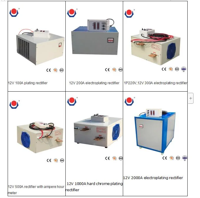 High Frequency Rectifier for Electroplating Waste Water Treatment 30V 200A Wth Reverse Polarity